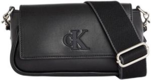 Calvin Klein crossbody tas met logo zwart