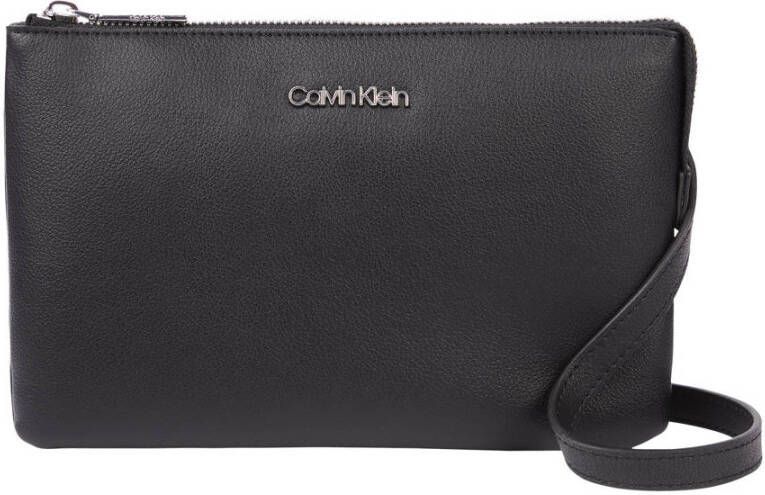 Calvin Klein Crossbody bags Double Compartment Crossbody in black
