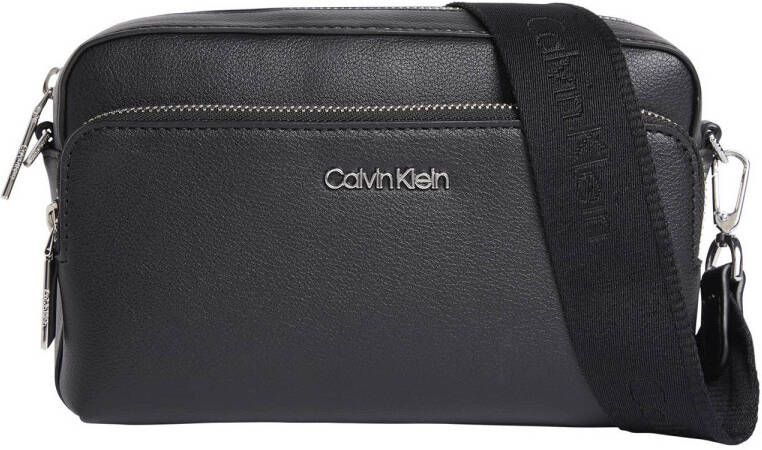 Calvin Klein crossbody tas CK Must zwart