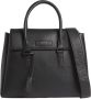 Calvin Klein Zwarte polyester handtas met meerdere compartimenten Black Dames - Thumbnail 1
