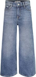 Calvin Klein high waist wide leg jeans visual light blue