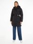 Calvin Klein Jeans Zwarte hoodie met ritssluiting en knoopsluiting Black Dames - Thumbnail 1
