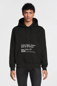 CALVIN KLEIN JEANS hoodie met biologisch katoen beh ck black