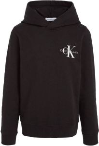 CALVIN KLEIN JEANS hoodie met logo zwart