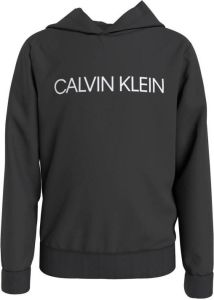 CALVIN KLEIN JEANS hoodie met logo zwart wit