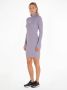 Calvin Klein Gebreide jurk BADGE ROLL NECK SWEATER DRESS - Thumbnail 1