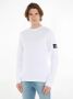 Calvin Klein Jeans Shirt met lange mouwen van katoen met structuurmotief model 'WAFFLE' - Thumbnail 1