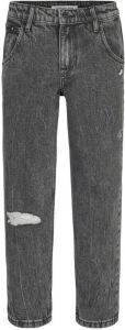 CALVIN KLEIN JEANS loose fit jeans met slijtage washed stone grey black