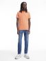 Calvin Klein Jeans Polo Shirt Korte Mouw TIPPING SLIM POLO - Thumbnail 1