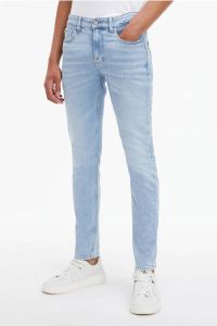 Calvin Klein Heren Lichtblauwe Slim Fit Jeans Blauw Heren