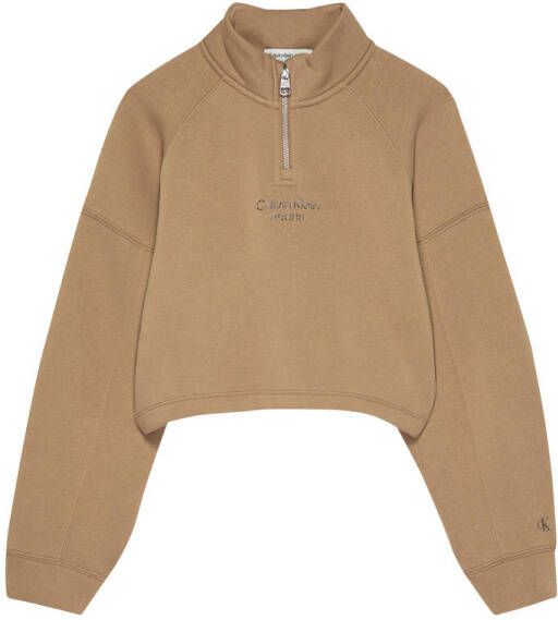 CALVIN KLEIN JEANS sweater met logo camel