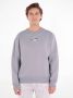 Calvin Klein Jeans Crew Neck Katoenen Sweatshirt Mannen Purple Heren - Thumbnail 1