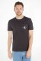 Calvin Klein Jeans Zwart T-shirt met korte mouwen Black Heren - Thumbnail 1
