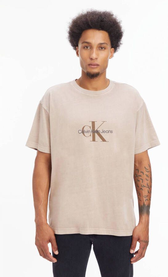 CALVIN KLEIN JEANS T-shirt met logo shitake