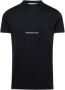 Calvin Klein Jeans Zwart effen T-shirt met korte mouwen Black Heren - Thumbnail 1