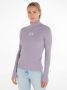 Calvin Klein Jeans Paarse Gebreide Kleding voor Dames voor Herfst Winter Purple Dames - Thumbnail 1
