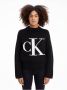 Calvin Klein Trui met ronde hals BLOWN UP CK HIGH NECK SWEATER - Thumbnail 2