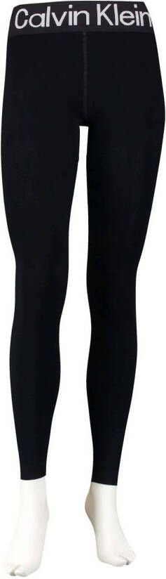 Calvin Klein legging met logo zwart