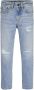 Calvin Klein Blauwe Slim Fit Jeans Dad Fit Chalky Blue - Thumbnail 2