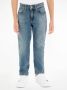 Calvin Klein loose fit jeans green blue wash Blauw Jongens Denim Effen 140 - Thumbnail 1