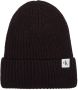 Calvin Klein Zwarte hoeden met iconisch logo Black Unisex - Thumbnail 1