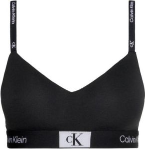 Calvin Klein Jeans Bralette met elastische band met logo