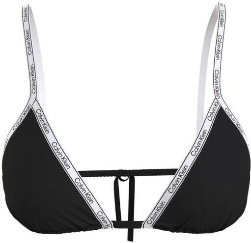 Calvin Klein Swimwear Triangel bikinitop Pure in eenvoudig design