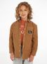 Calvin Klein overshirt bruin Overhemd Jongens Katoen Klassieke kraag Effen 152 - Thumbnail 1