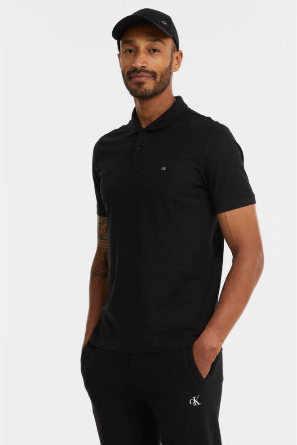 Calvin Klein Poloshirt LOGO REFINED PIQUE SLIM
