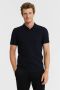 Calvin Klein Verfijnde Pique Slim Fit Polo Shirt Blue Heren - Thumbnail 1