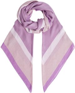Calvin Klein sjaal met logo lila