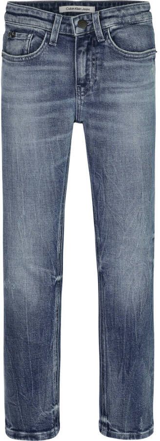 Calvin Klein slim fit jeans warm green blue visual