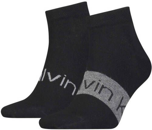 Calvin Klein sokken met logo set van 2 zwart