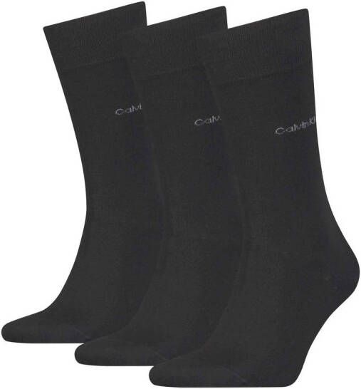 Calvin Klein sokken set van 3 zwart
