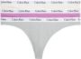 Calvin Klein Underwear String met elastische band met logo in een set van 3 stuks model 'CAROUSEL' - Thumbnail 1