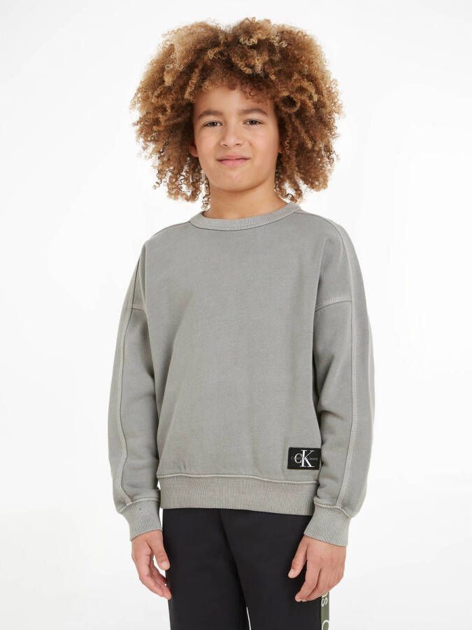 Calvin Klein sweater grijs 140 | Sweater van