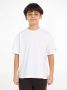 Calvin Klein T-shirt met biologisch katoen wit Logo 152 - Thumbnail 1