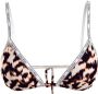 Calvin Klein Swimwear Triangel bikinitop Ginger met dierenprint - Thumbnail 1