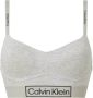 Calvin Klein Bralette met logo-opschriften aan bandjes en band - Thumbnail 1