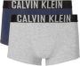 Calvin Klein UNDERWEAR boxershort set van 2 grijs donkerblauw Jongens Katoen 128-140 - Thumbnail 1