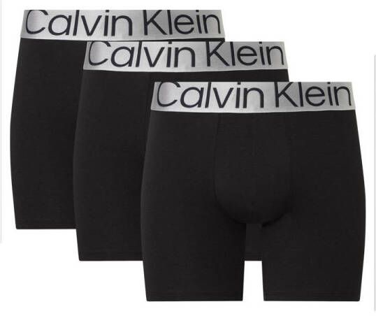CALVIN KLEIN UNDERWEAR Calvin Klein Heren Boxershorts 3-pack Boxer Briefs Zwart