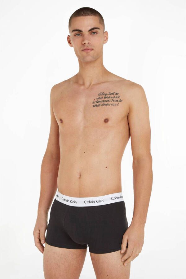 Calvin Klein UNDERWEAR boxershort (set van 3) zwart