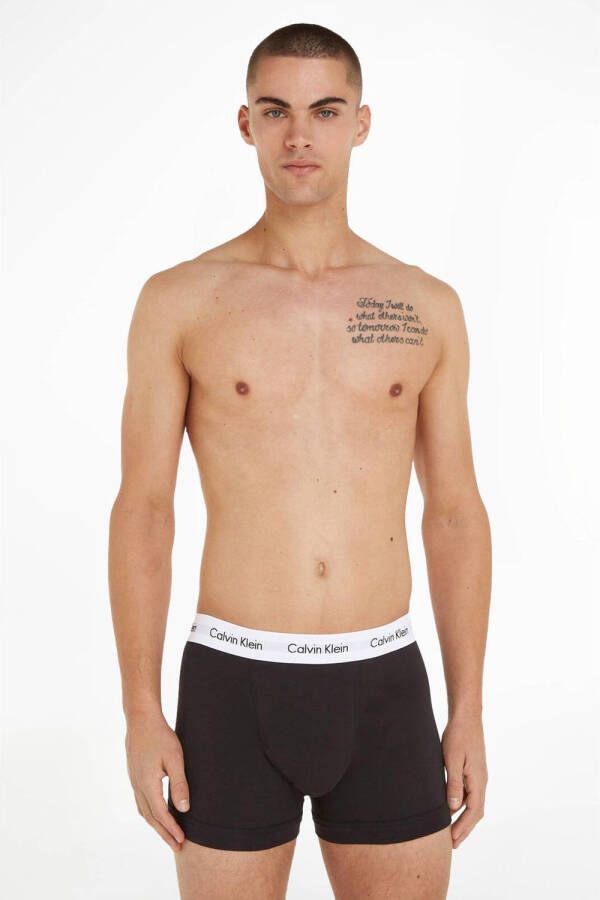 Calvin Klein UNDERWEAR boxershort (set van 3) zwart