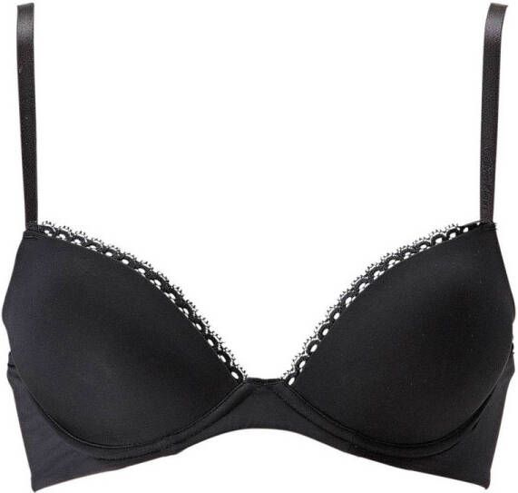 Calvin Klein UNDERWEAR voorgevormde push-up bh zwart