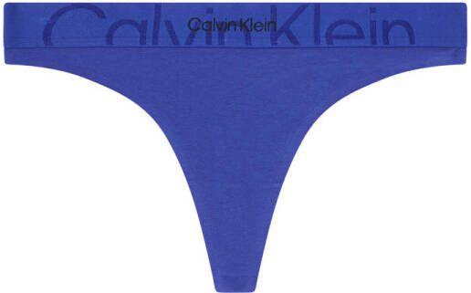 Calvin Klein UNDERWEAR string blauw