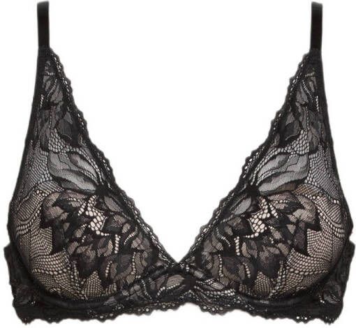 Calvin Klein Underwear Bralette van gebloemd kant gewatteerd - Foto 3