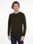 Calvin Klein Zwarte Herentrui van Wol Klassieke Wol Sweater Black Green Heren - Thumbnail 12