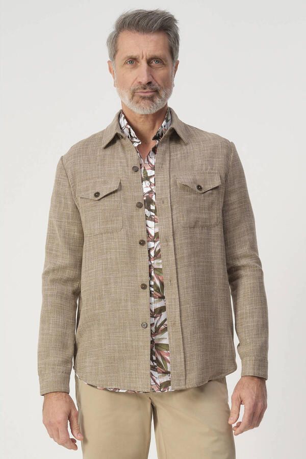 Campbell overshirt beige