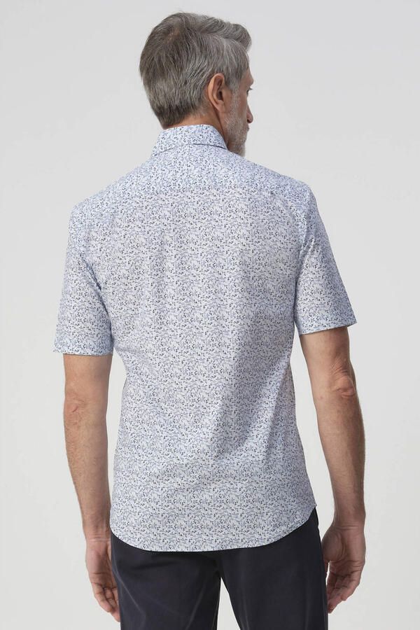 Campbell regular casual overhemd lichtblauw - Foto 3