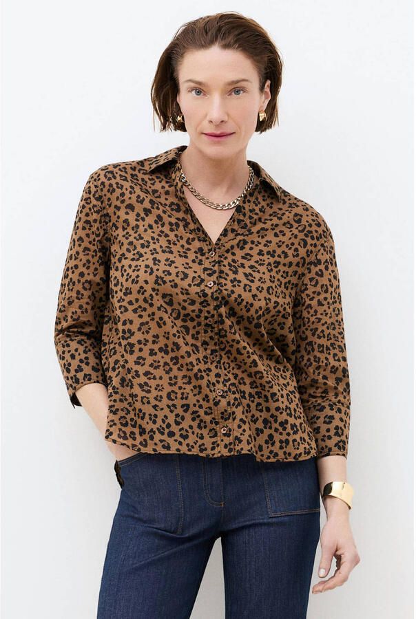 Caroll blouse bruin